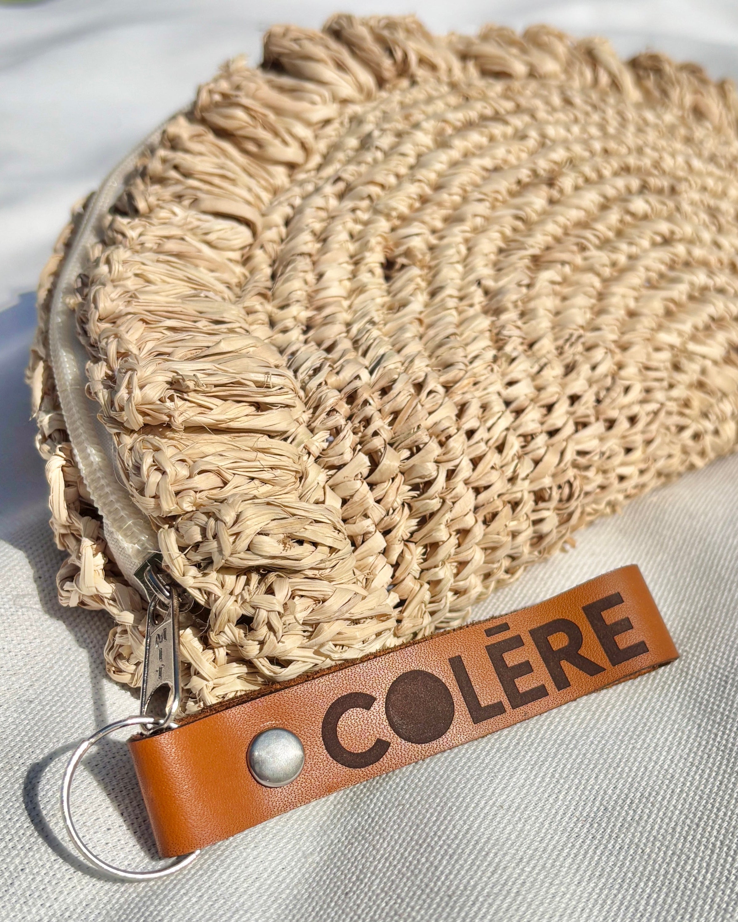 DMC Clutch · Raffia