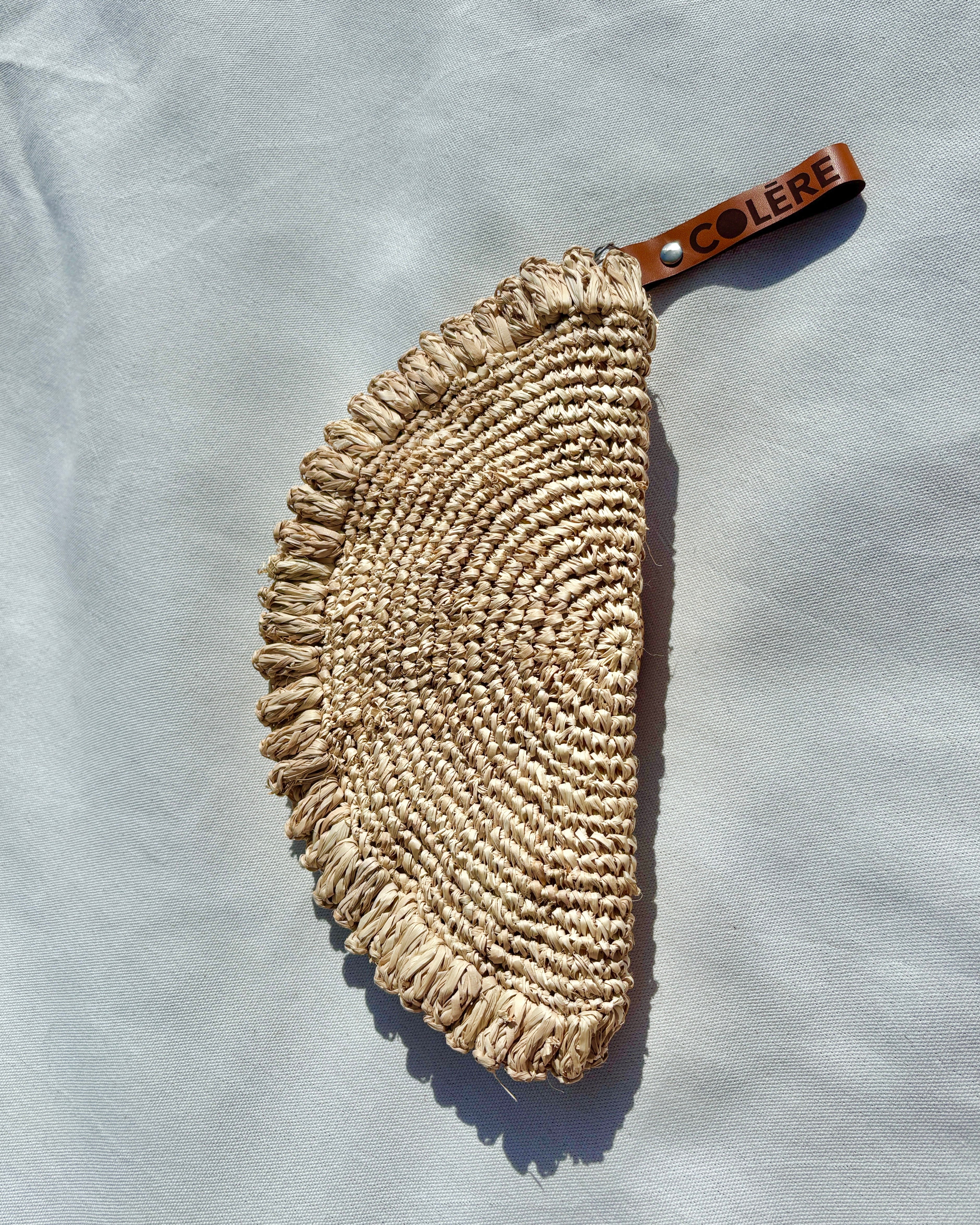 DMC Clutch · Raffia