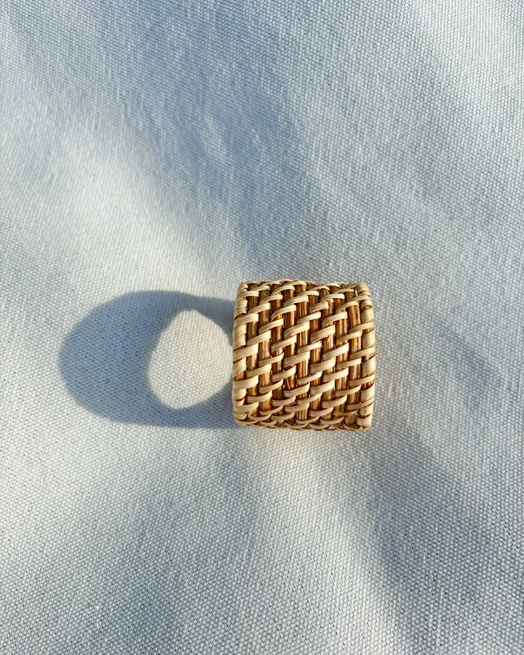 Orbis Love Napkin Ring (Rattan)