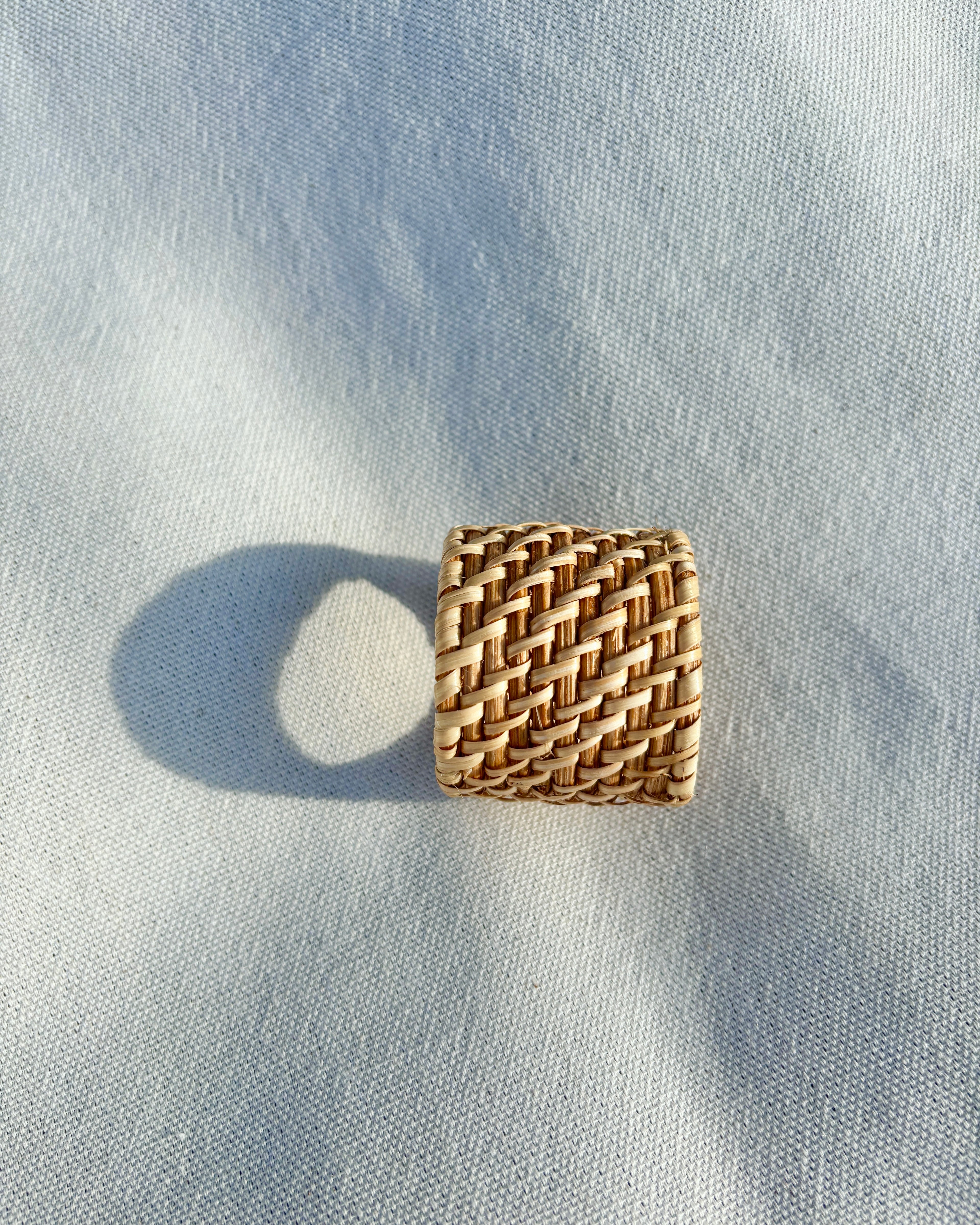Orbis Love Napkin Ring (Rattan)