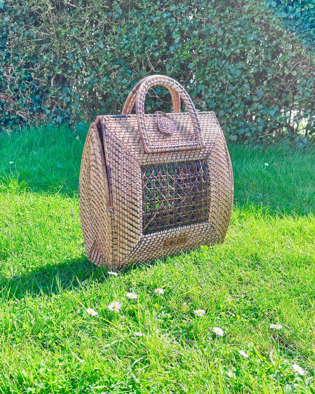 Saltus Large Rattan · Solihiya weave · PREORDER