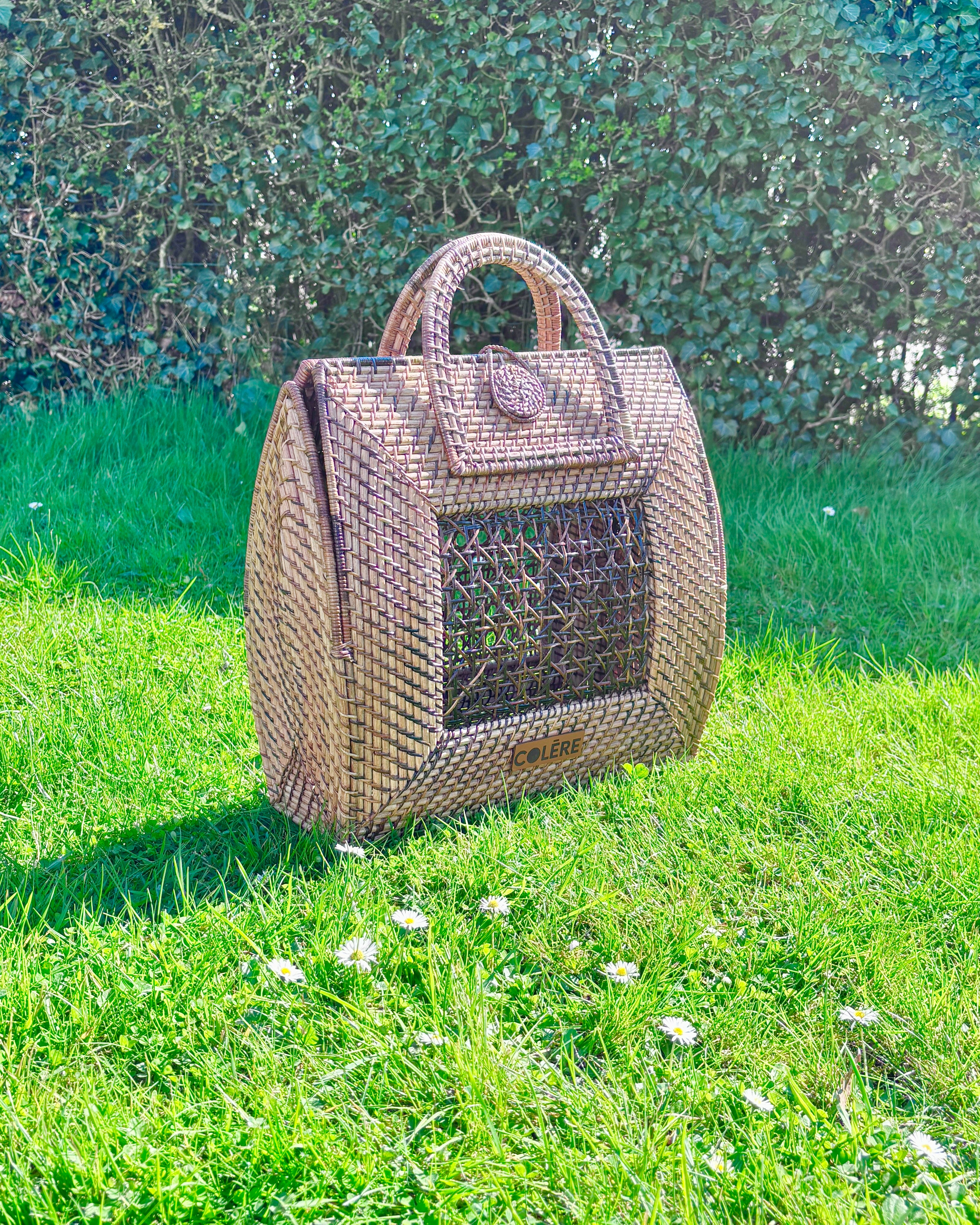 Saltus Large Rattan · Solihiya weave · PREORDER